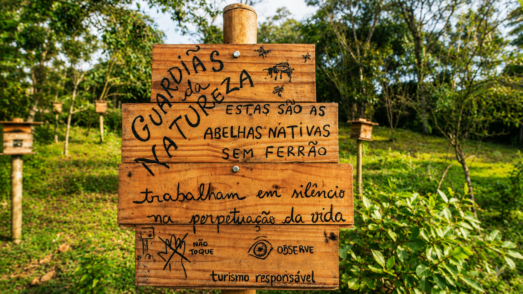 Experiência na trilha