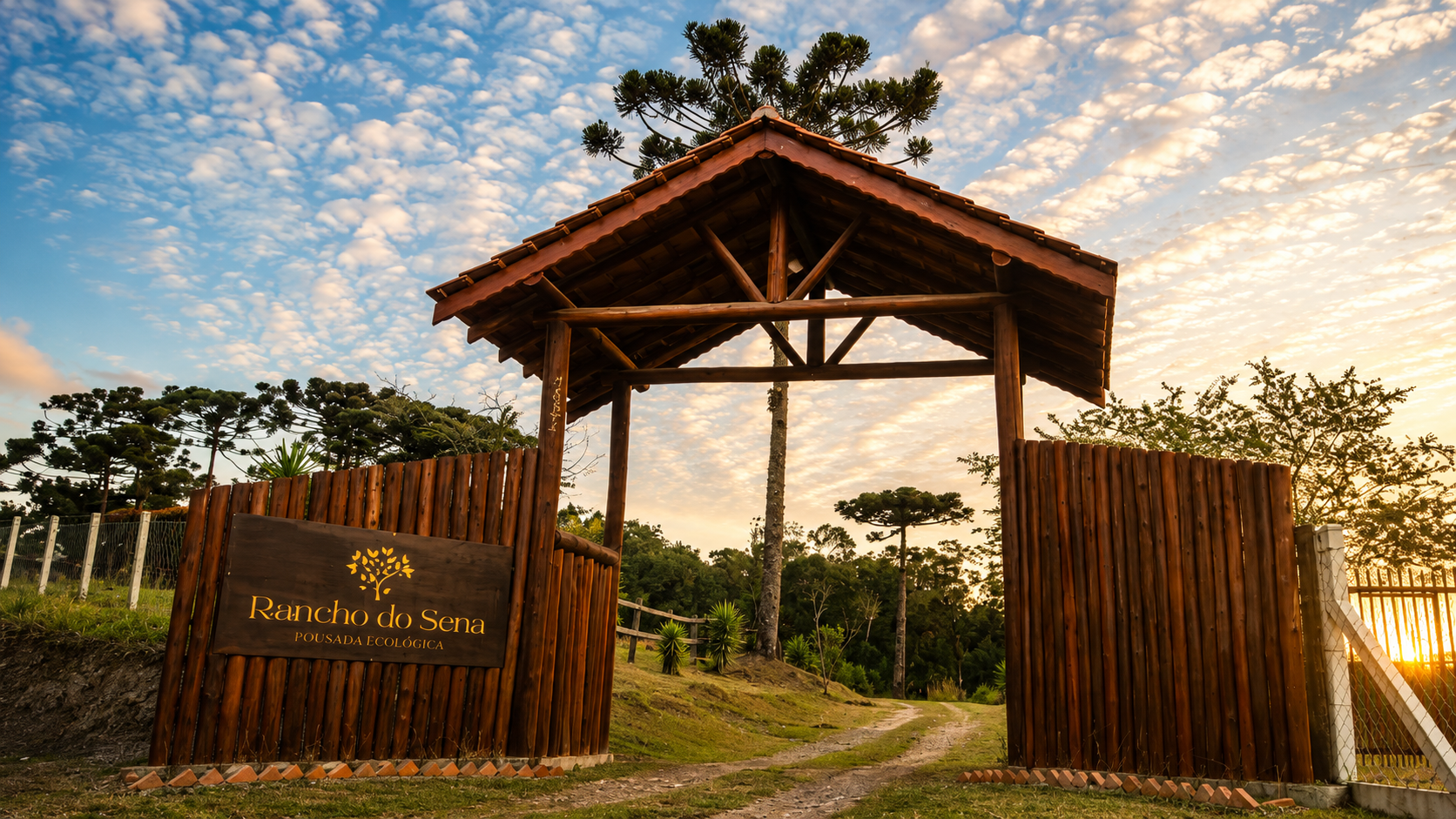 Portal de entrada Rancho do Sena