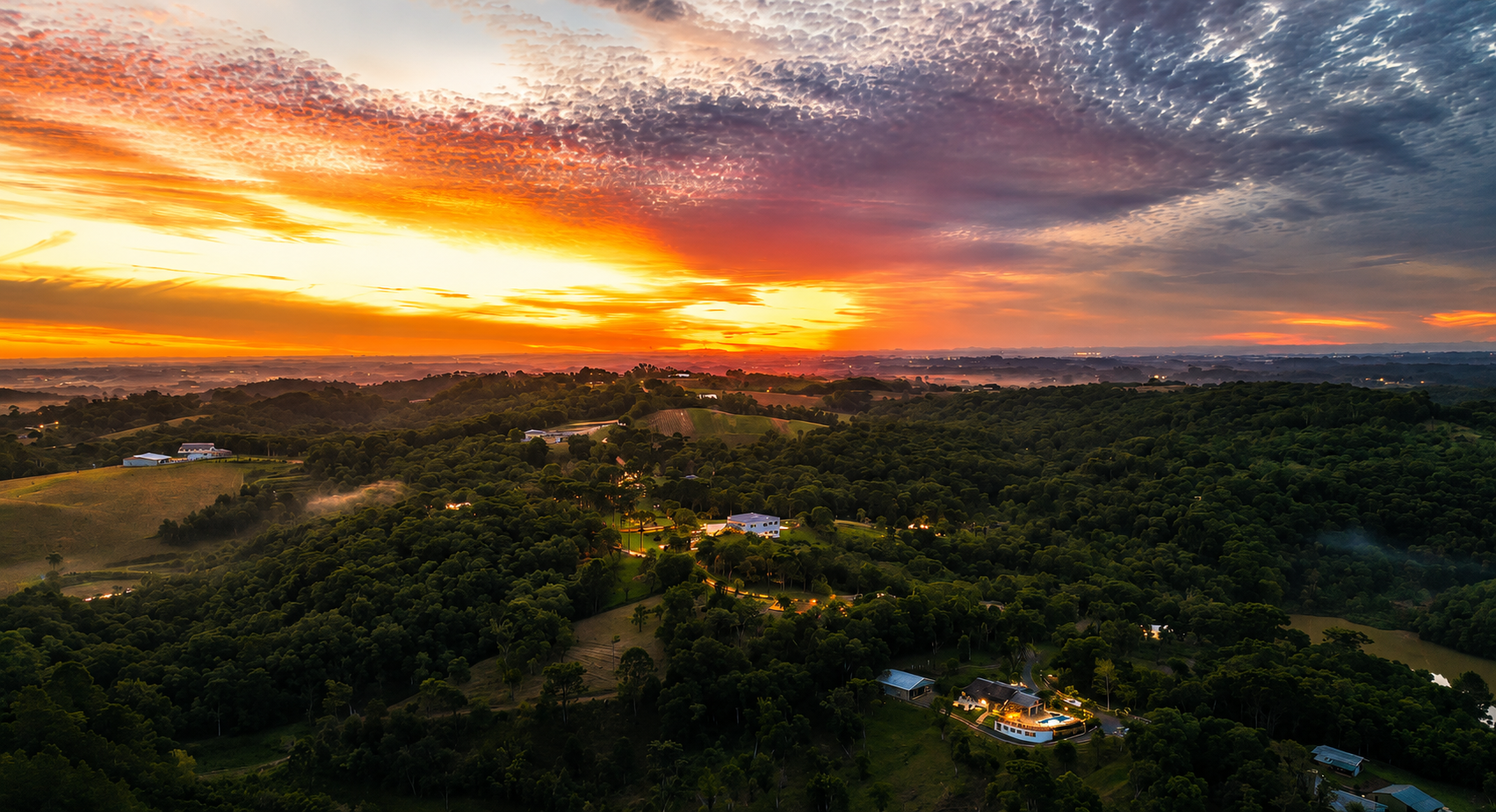 Vista geral da propriedade